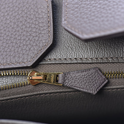 Hermes Togo Birkin 35 Etain 29 of 30