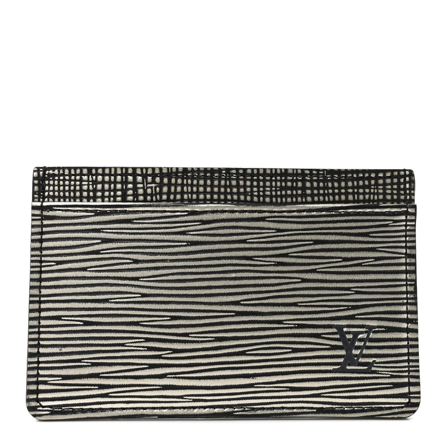 Louis Vuitton Epi Card Holder Platine 1 of 7