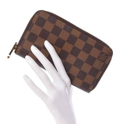 Louis Vuitton Damier Ebene Zippy Compact Wallet 2 of 7