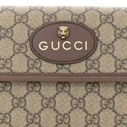 Gucci GG Supreme Monogram Neo Vintage Web Belt Bag Brown 8 of 11