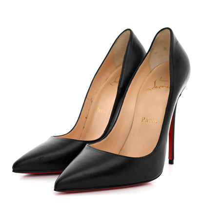 Christian Louboutin Nappa Shiny So Kate 120 Pumps 36 Black 4 of 12