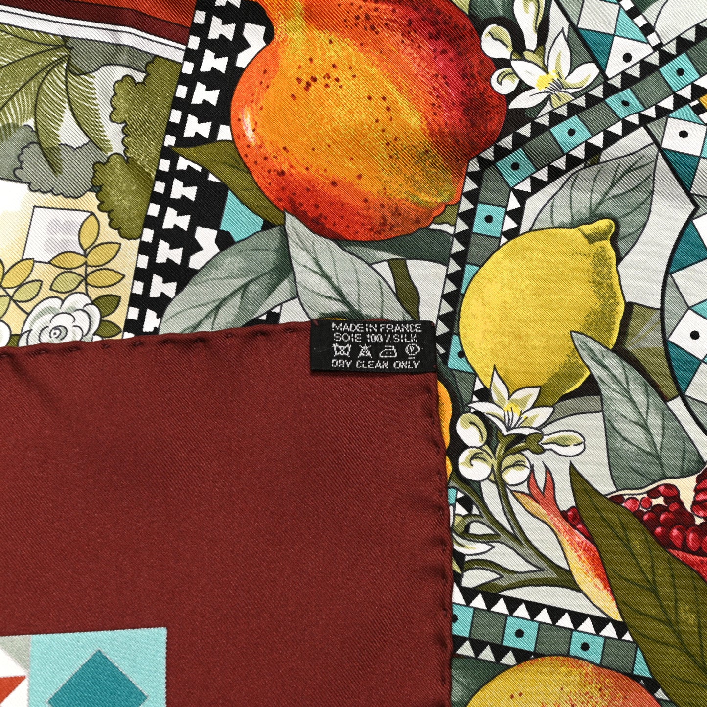 Silk Les Jardins D'Andalouise Scarf 90