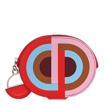 Hermes Epsom In-The-Loop-To-Go Pochette Multicolore Rouge de Coeur 1 of 11