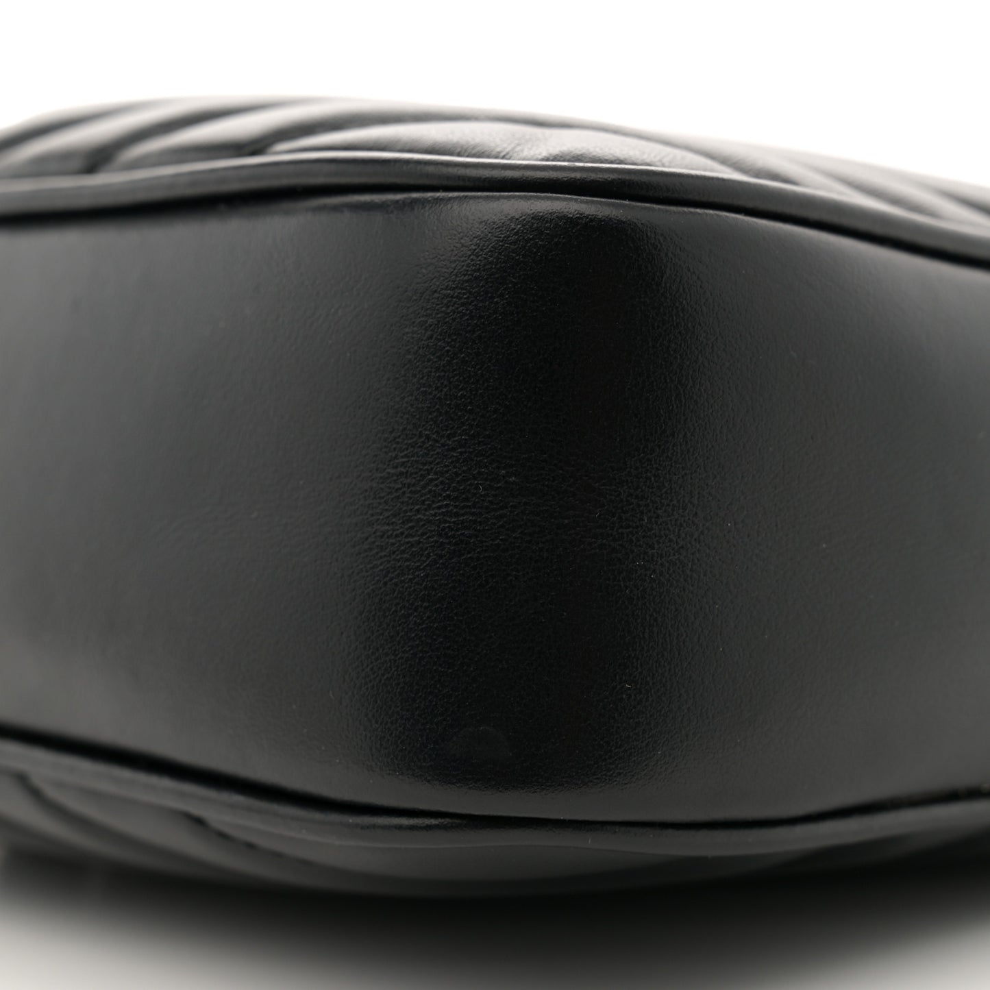 Calfskin Matelasse Monogram Monochrome Lou Camera Bag Black