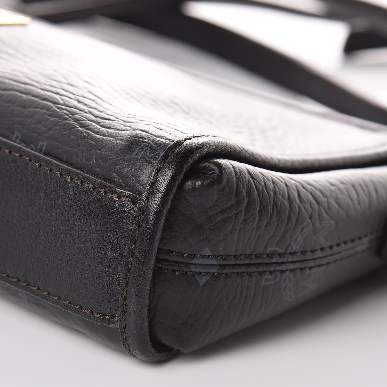 MCM Visetos Mini Crossbody Bag Black 10 of 10