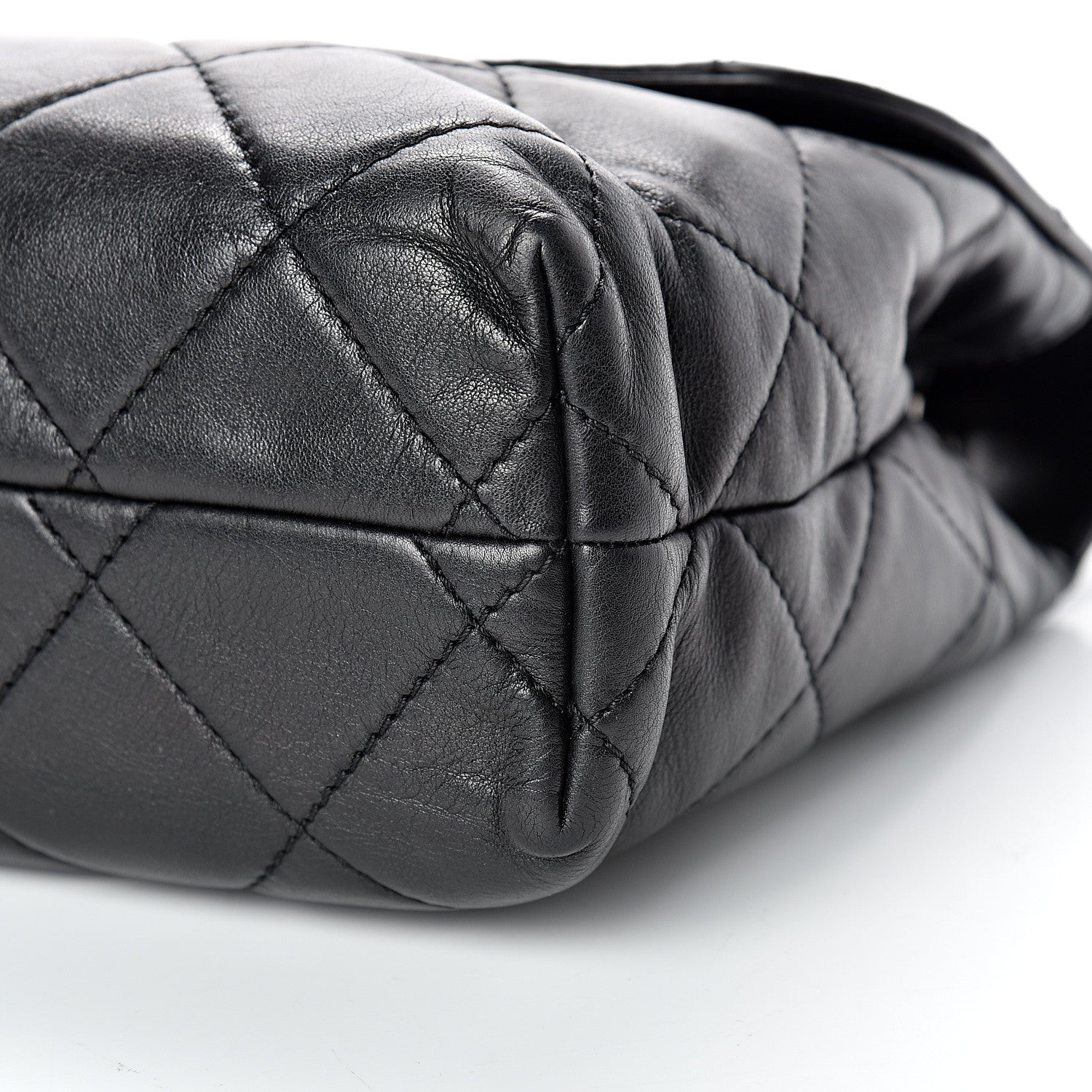Chanel Calfskin Quilted In The Business Flap Bag Black 9 of 10