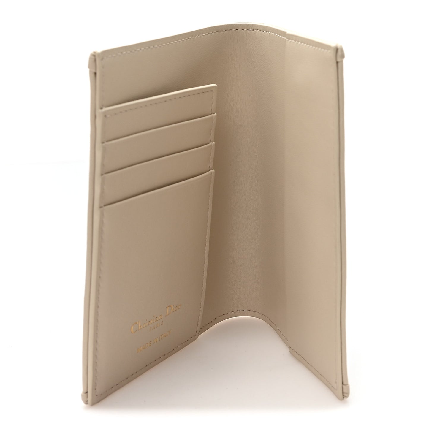 Oblique 30 Montaigne Passport Holder Blue Light Biscuit