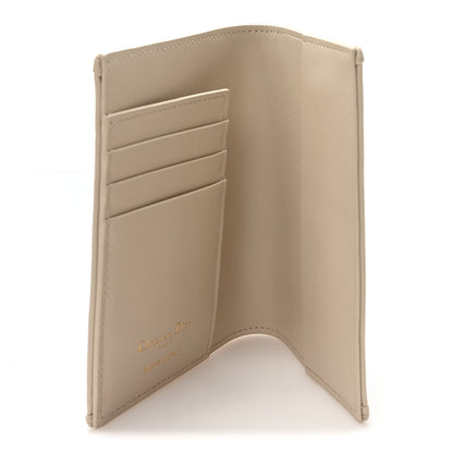 Christian Dior Oblique 30 Montaigne Passport Holder Blue Light Biscuit 5 of 7