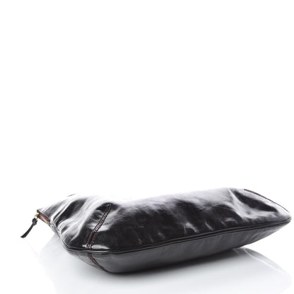 Saint Laurent Patent Tribute Tote Black 4 of 9