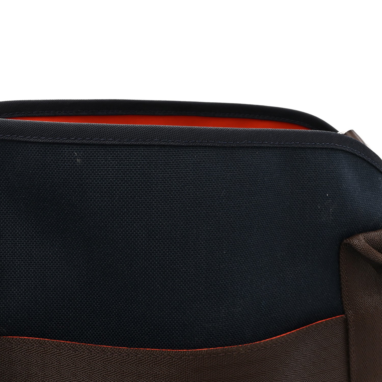 Hermes Toile Sac De Pansage Groom Bleu Navy Feu 13 of 15