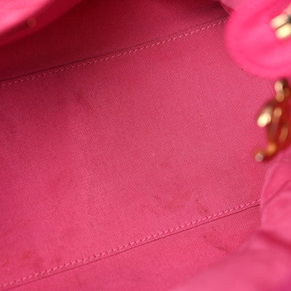 Chanel Wool Tweed Large Zipped Shopping Tote Pink 9 of 14