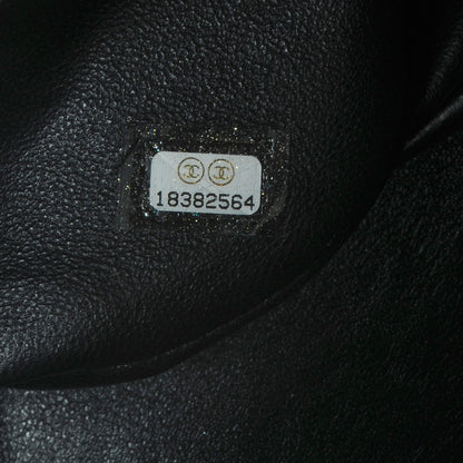 Chanel Lambskin Patent Classic Twist Crescent Flap Bag Black 8 of 9