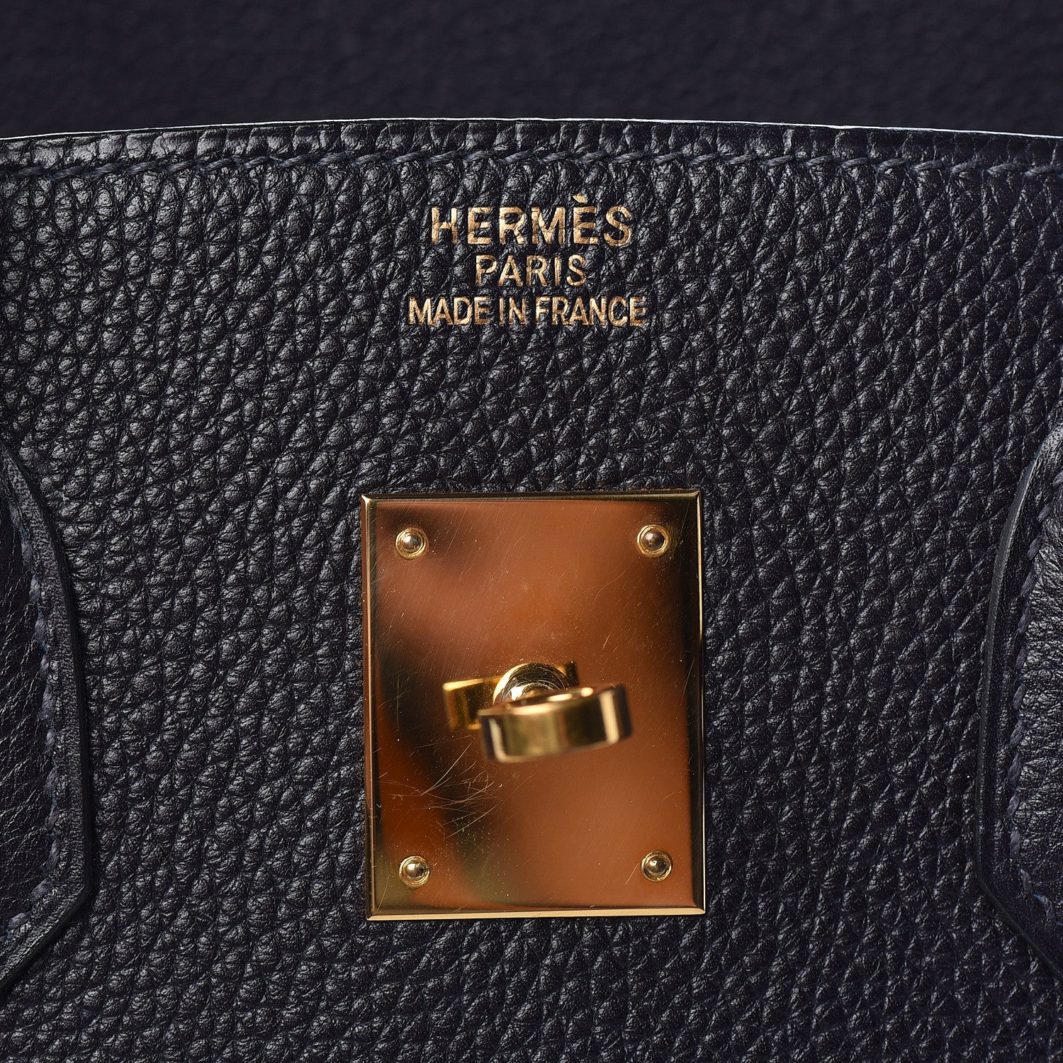 Hermes Togo Birkin 35 Bleu Indigo 20 of 31
