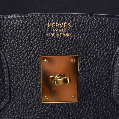 Hermes Togo Birkin 35 Bleu Indigo 20 of 31