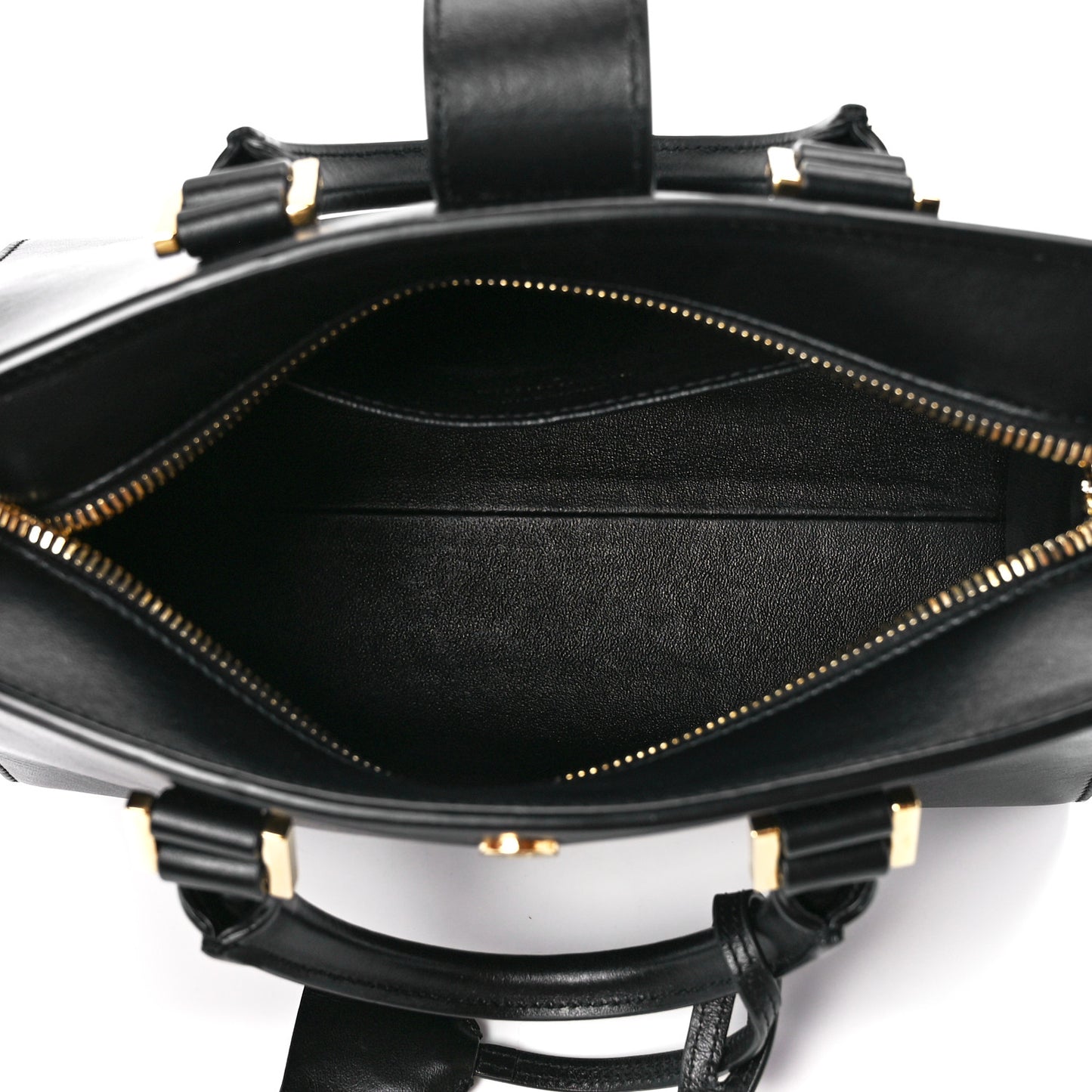 Calfskin Monogram Baby Cabas Black