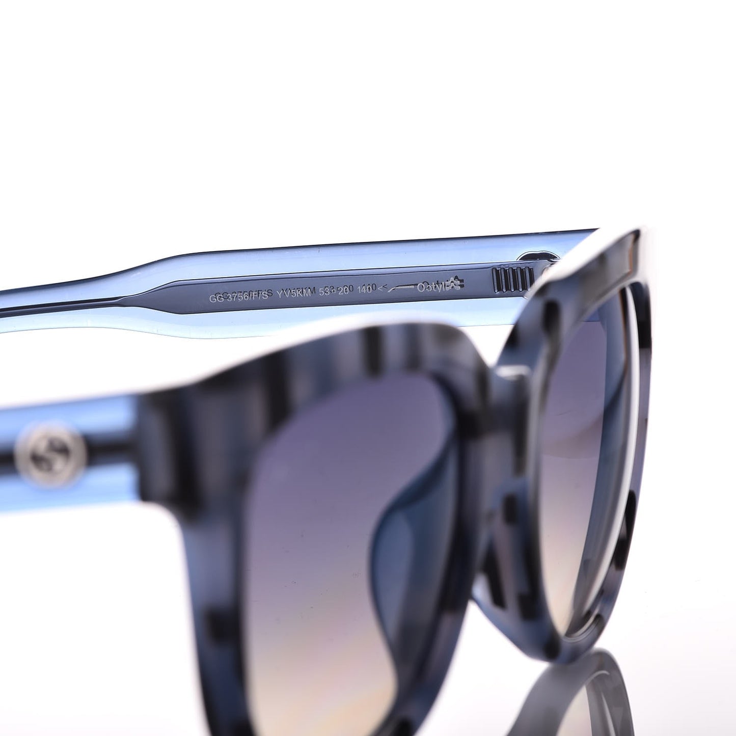 Acetate Sunglasses GG 3756/F/S Blue