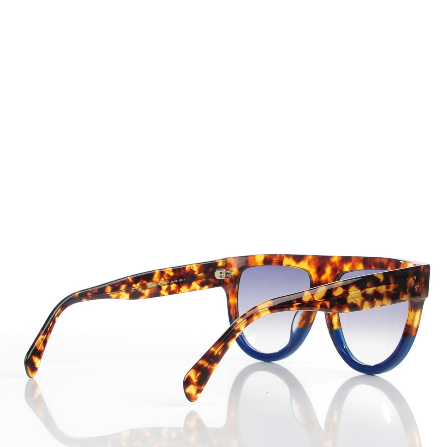 Acetate Shadow Sunglasses CL 41026/S Tortoise Havana Blue