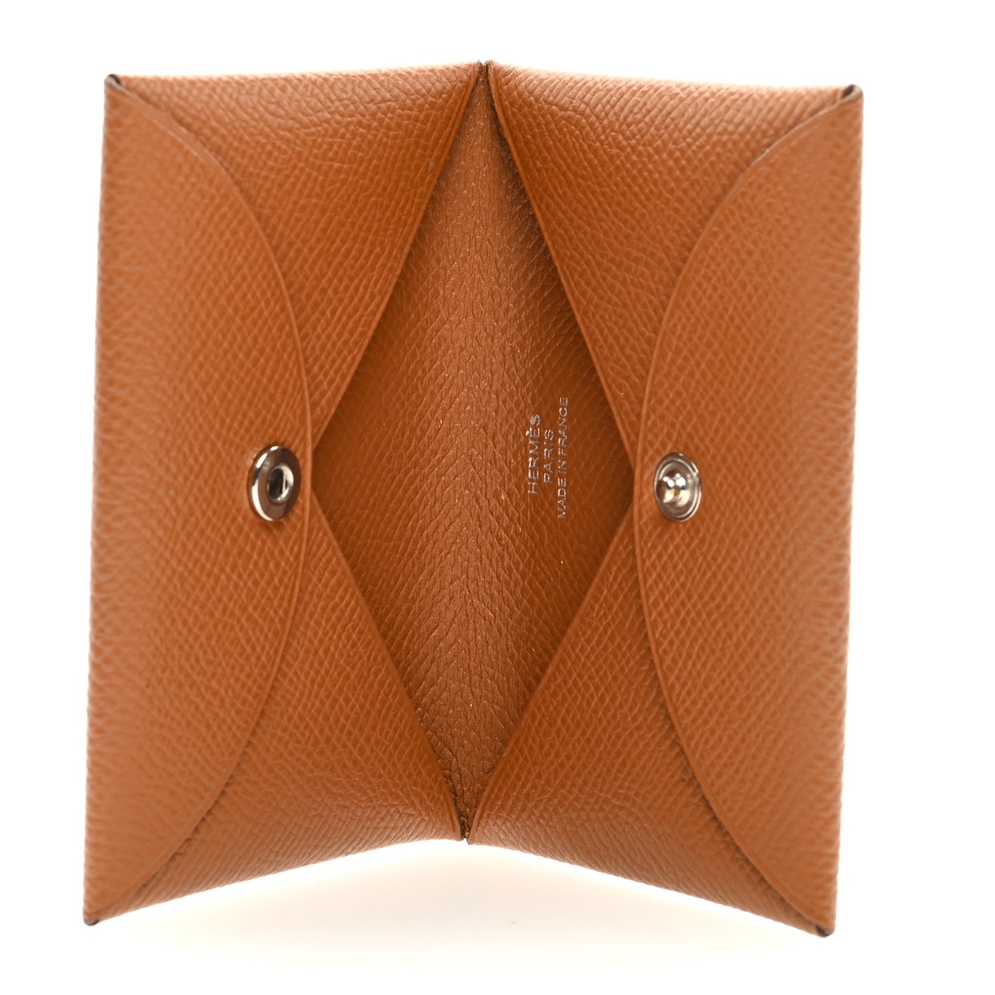 Epsom Calvi Card Case Gold
