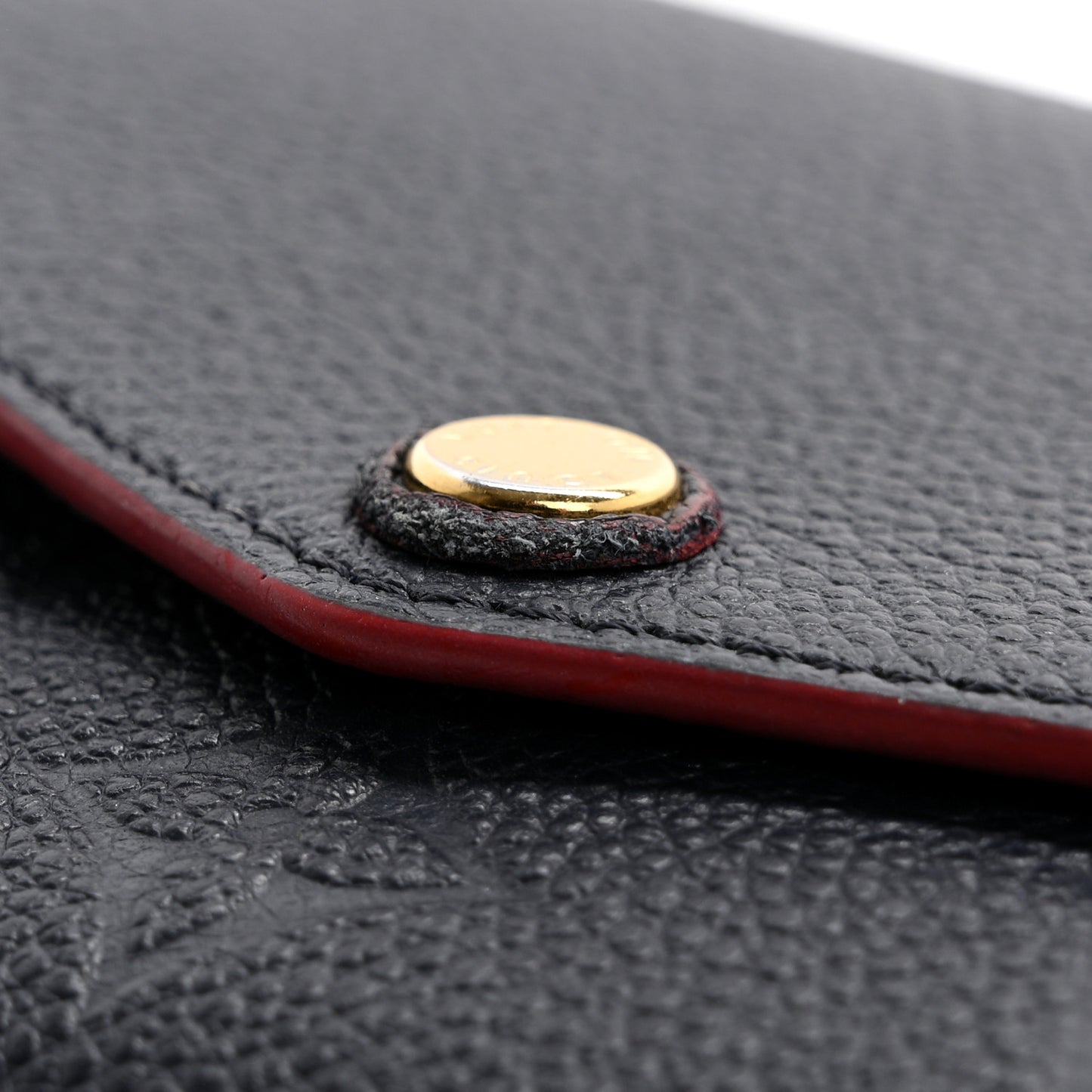 Empreinte Sarah Wallet NM Marine Rouge