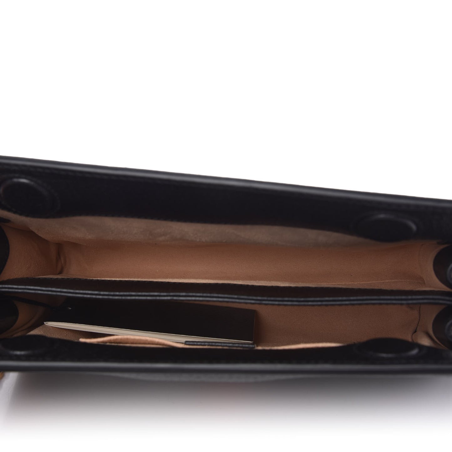 Calfskin GG Web Small Ophidia Chain Shoulder Bag Black