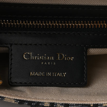Christian Dior Oblique Saddle Bag With Strap Blue 6 of 10
