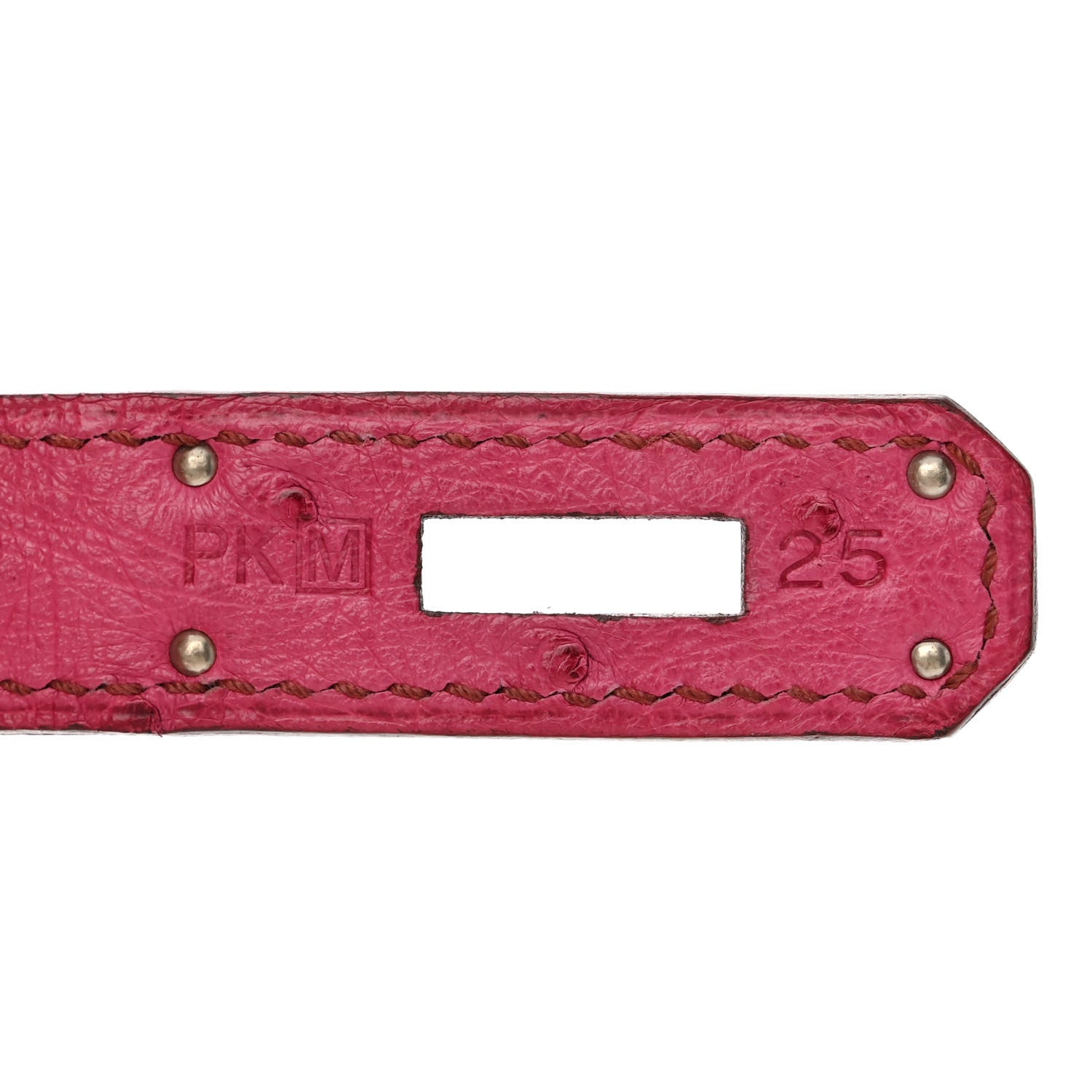 Hermes Ostrich Birkin 30 Rose Tyrien 7 of 10