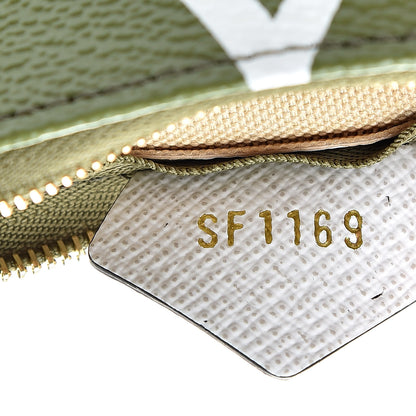 Louis Vuitton Monogram Giant Micro Pochette Accessories Kaki White 7 of 8