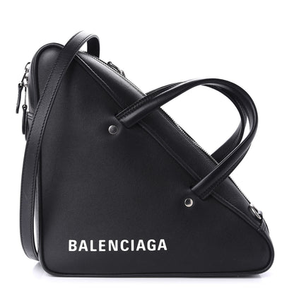 Balenciaga Calfskin S Triangle Duffle Black 1 of 12