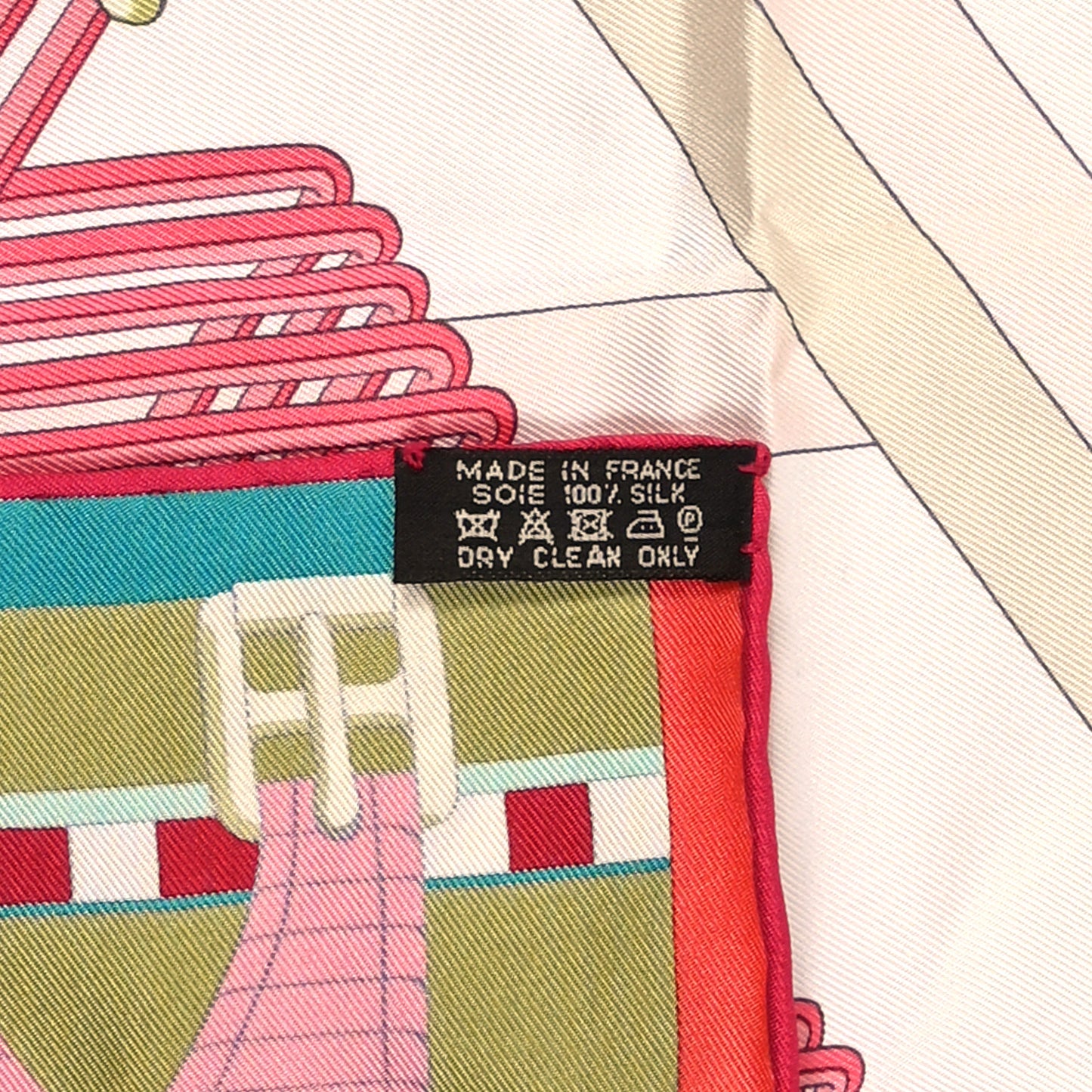 Silk Sangles En Zigzag Scarf 90