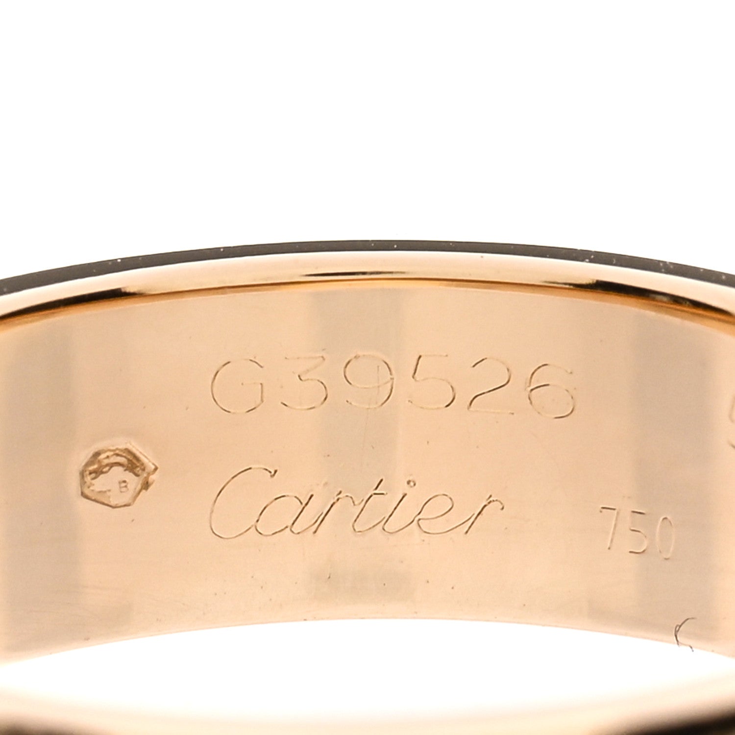 Cartier 18K Yellow Gold 5.5mm LOVE Ring 53 6.25 4 of 6