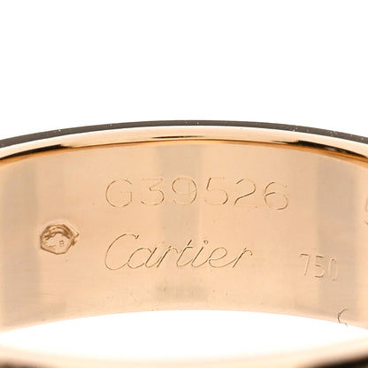 Cartier 18K Yellow Gold 5.5mm LOVE Ring 53 6.25 4 of 6