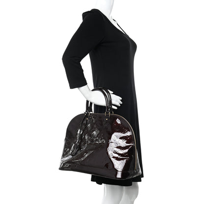 Louis Vuitton Vernis Alma GM Amarante 2 of 14