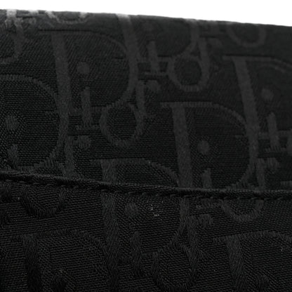 Christian Dior Monogram Saddle Bag Black 14 of 15