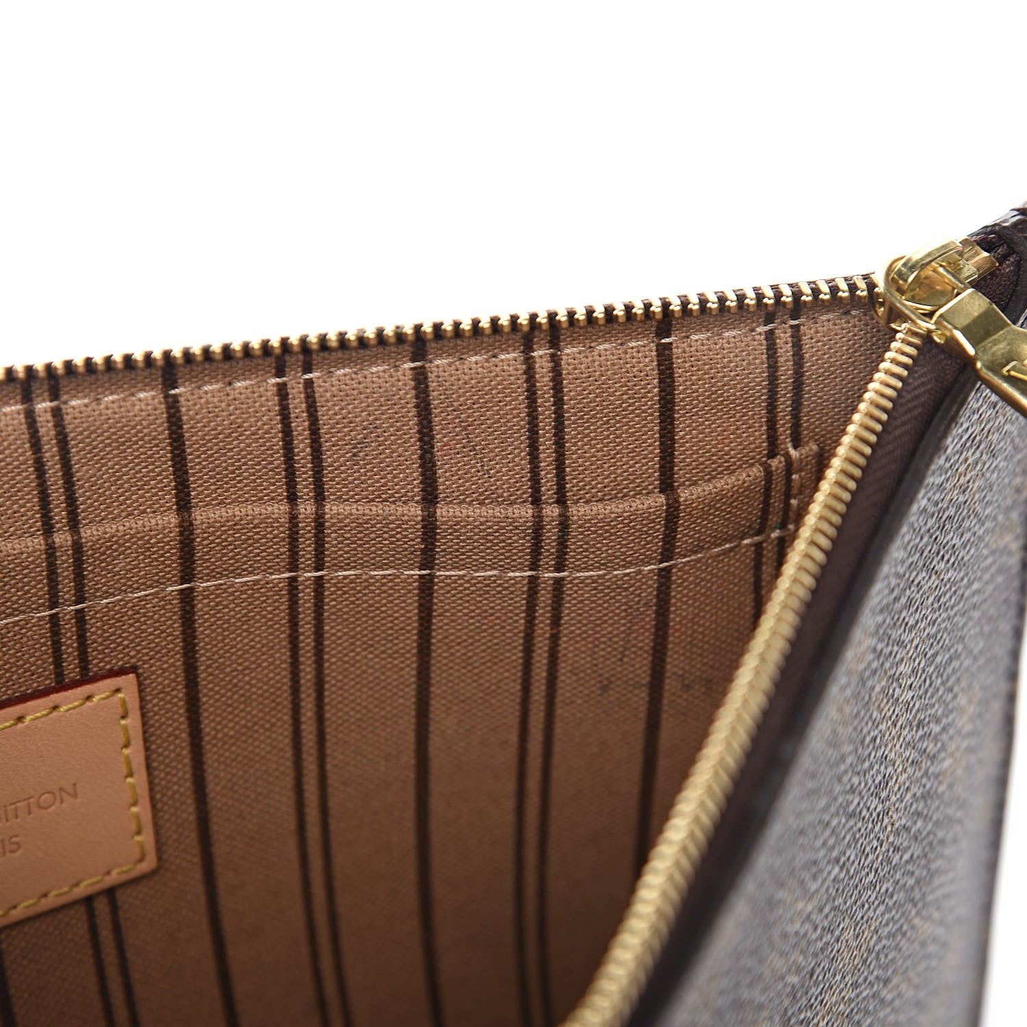 Louis Vuitton Monogram Neverfull MM GM Pochette 8 of 10