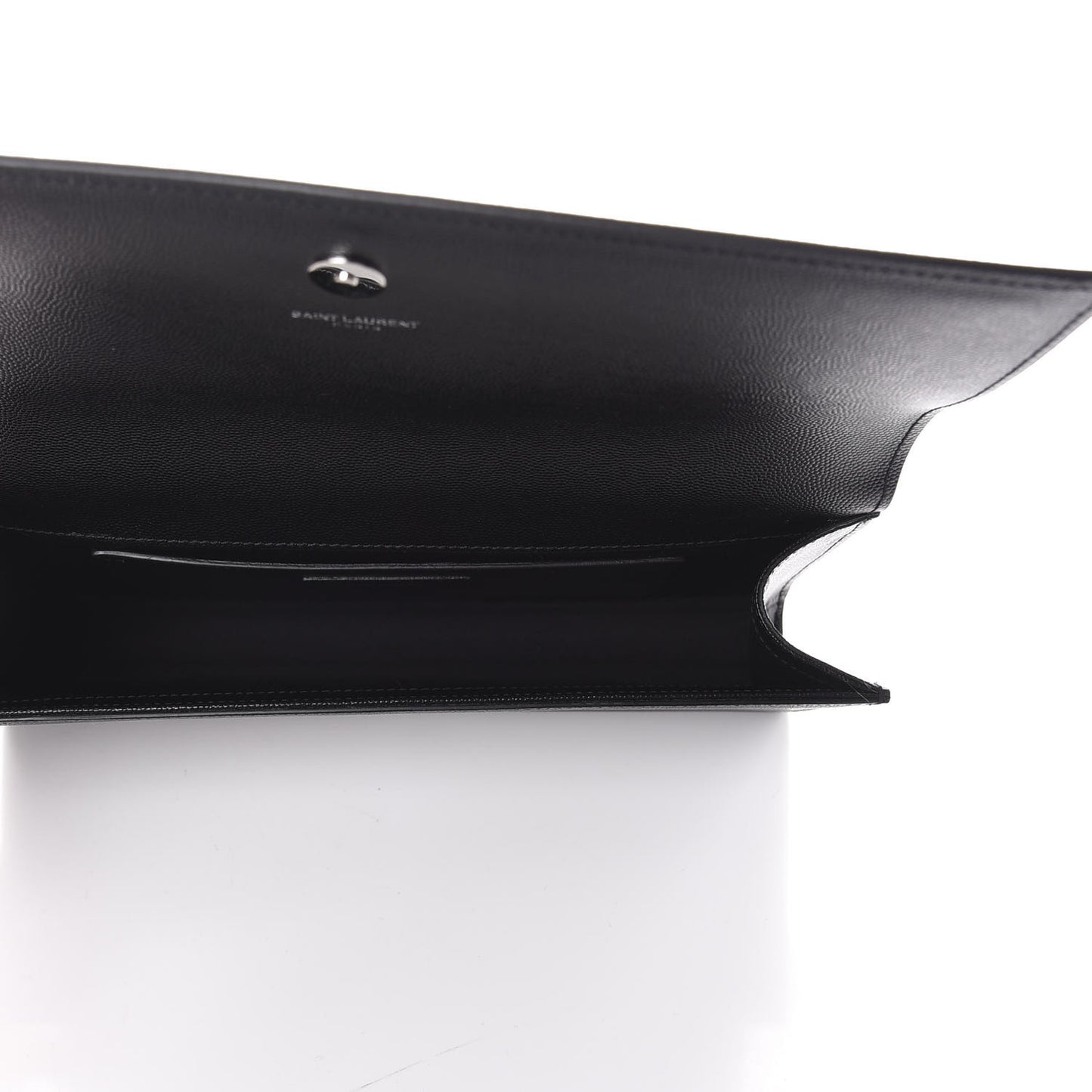 Grain De Poudre Monogram Cassandre Clutch Black