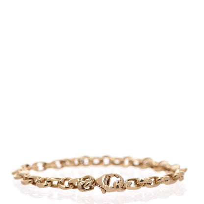 Tiffany 18K Yellow Gold Oval Link Bracelet 3 of 7