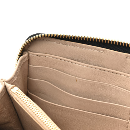 Chloe Grained Calfskin Marcie Long Zip Around Wallet Black 8 of 10