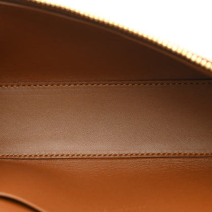 Bottega Veneta Suede Intrecciato Bang Bang Vanity Case Amber 5 of 10