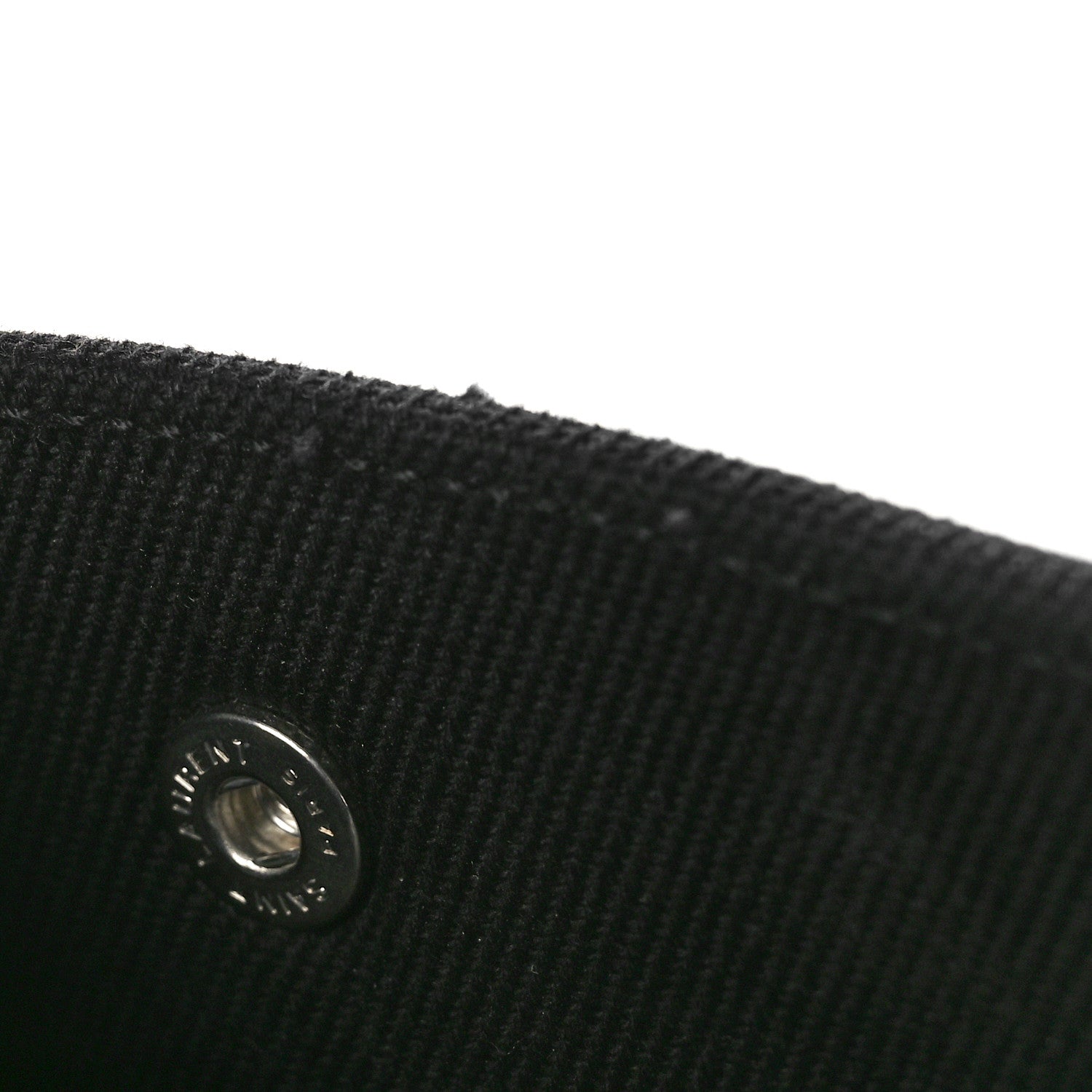 Saint Laurent Linen Calfskin Rive Gauche North South Tote Black 12 of 14