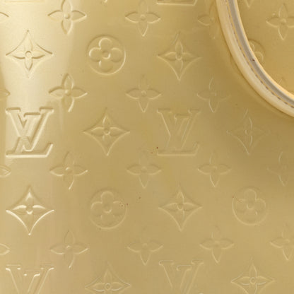 Louis Vuitton Vernis Alma MM Blanc Corail 11 of 13