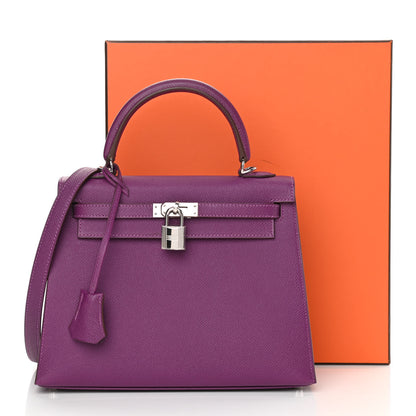 Hermes Epsom Kelly Sellier 25 Anemone 11 of 11