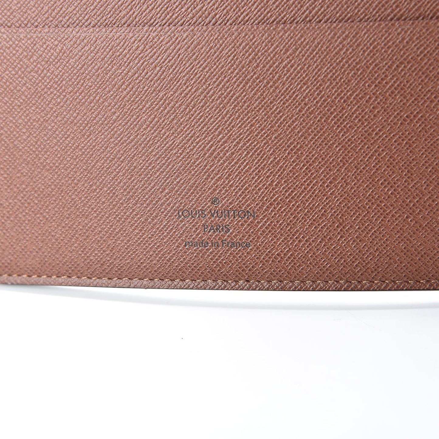 Monogram Desk Agenda Cover