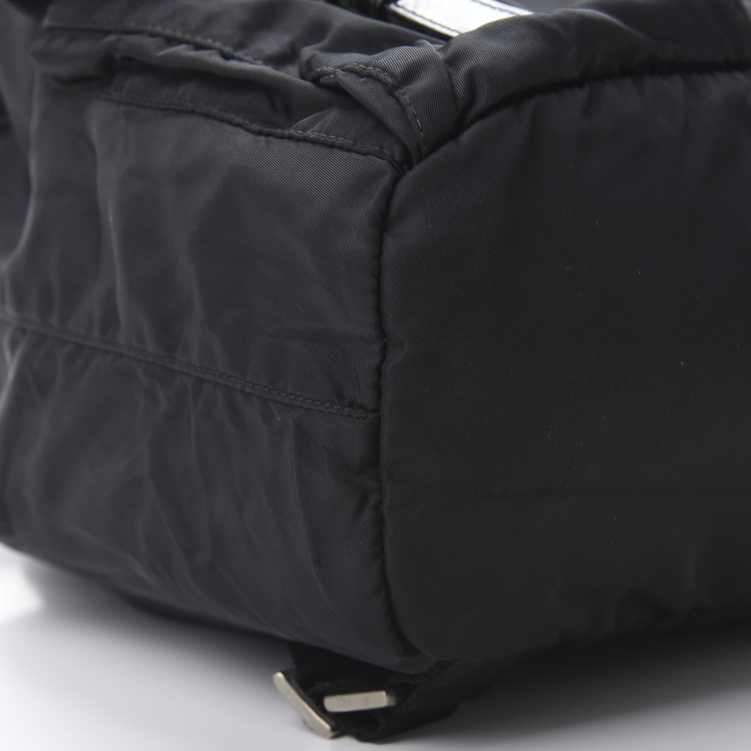 Prada Nylon Vela Medium Backpack Black 8 of 11
