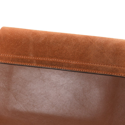 Chloe Suede Calfskin Small Faye Shoulder Bag Tobacco 8 of 11
