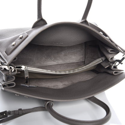 Saint Laurent Grained Calfskin Small Supple Sac De Jour Fog 6 of 9