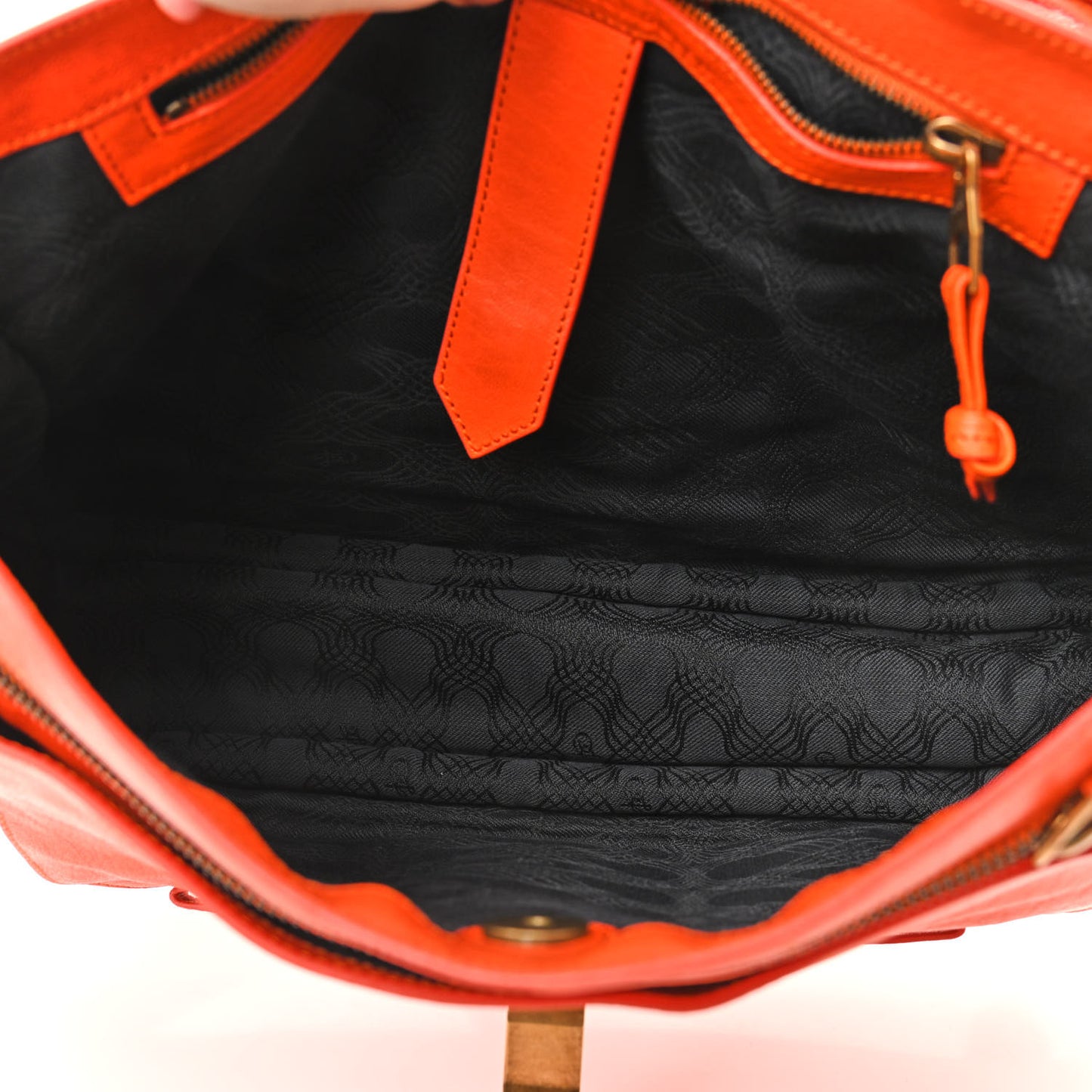 Lambskin Large PS1 Satchel Orange