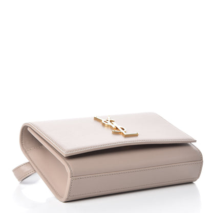 Saint Laurent Smooth Calfskin Monogram Kate Belt Bag Natural 4 of 9