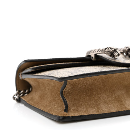 Gucci GG Supreme Monogram Super Mini Dionysus Shoulder Bag Taupe 8 of 10