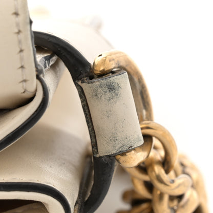 Gucci Nappa Pearl Studded Mini Queen Margaret Broadway Shoulder Bag Mystic White 12 of 18