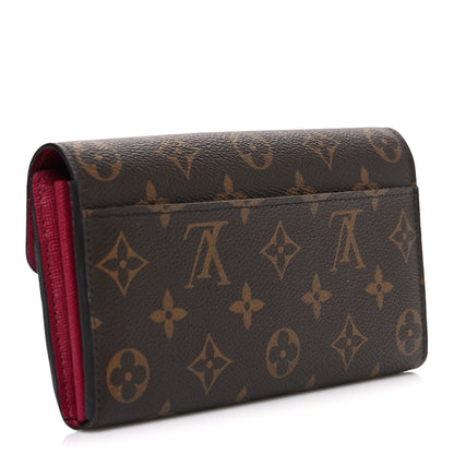 Louis Vuitton Monogram Sarah Wallet NM Fuchsia 3 of 6